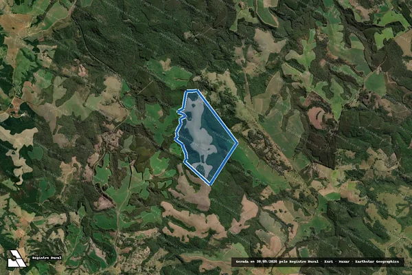 Imagem de satélite de FAZENDA PAU DE VINHO - Gleba C em Arapoti - PR