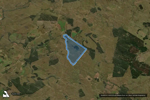 Imagem de satélite de Fazenda Barroção - Parte 1 em São Francisco de Paula - RS