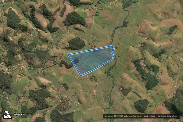 Imagem de satélite de FAZENDA REVOLTA - Parte 4 em Cachoeiro de Itapemirim - ES