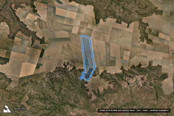 Imagem de satélite de FAZENDA PROMISSÃO em Gilbués - PI