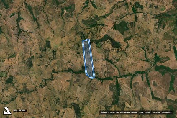Imagem de satélite de Fazenda Sociedade - Gleba A - Parte 1 em Nova Xavantina - MT