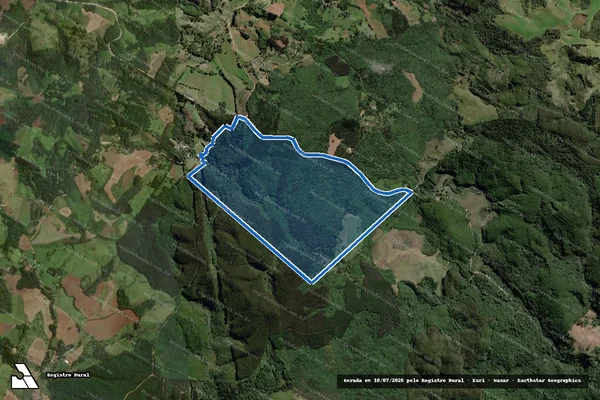 Imagem de satélite de FAZENDA DA BARRA - FAZENDA DA BARRA em Castro - PR