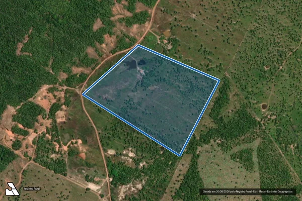 Imagem de satélite de PA – CHAVE DE OURO, LOTE 16 / LOTE 16 PA CHAVE DE OURO