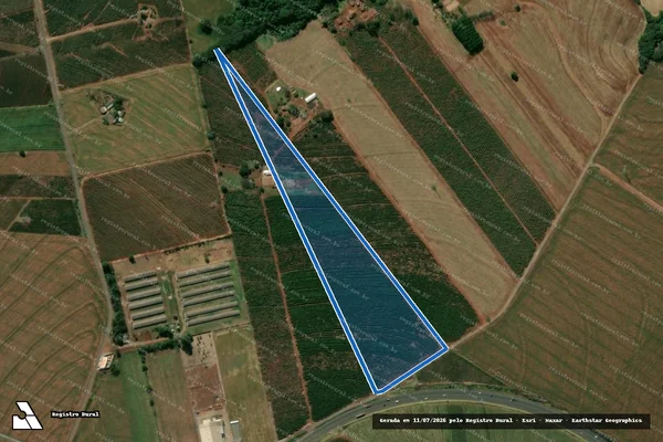 Imagem de satélite de Lote 172/173, 90-A e 90 - Lote 90-A em Mandaguari - PR