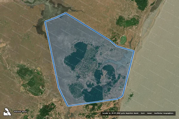 Imagem de satélite de FAZENDA COSTA DE BACURITUBA  - Parcela 1 em Bacurituba - MA