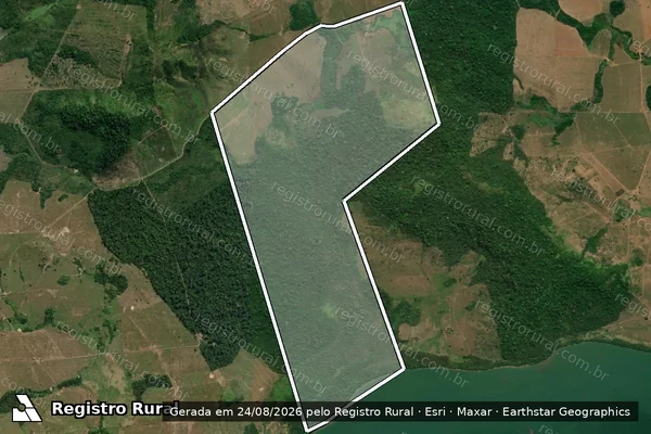 Imagem de satélite de FAZENDA AGROPECUÁRIA VALE DO XINGU - Parte 3 em São Félix do Xingu - PA