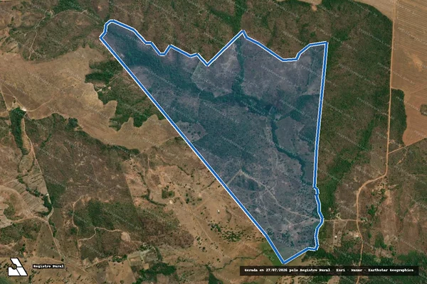 Imagem de satélite de GLEBA MACAÚBA - Gleba A em Balsas - MA
