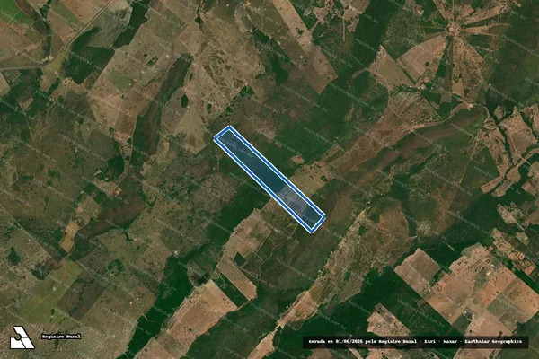 Imagem de satélite de Fazenda Buriti / Parte 1 em Santo Antônio do Leverger - MT