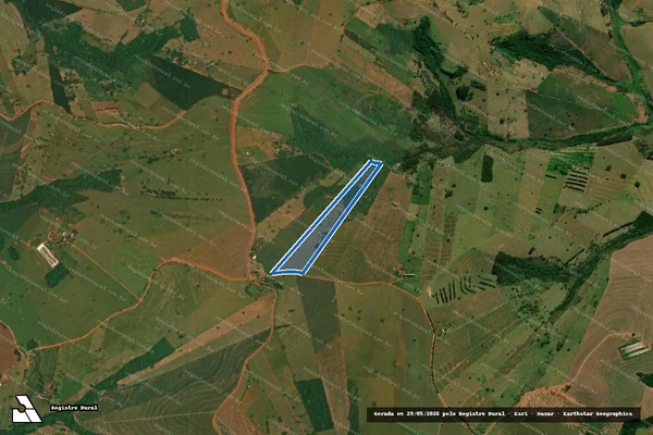 Imagem de satélite de LOTE RURAL Nº 56 - Parte 1 em Altônia - PR