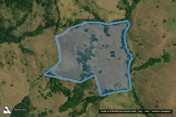 Imagem de satélite de FAZENDA FIM DOS CAMPOS E ENGENHO VELHO - Gleba 02 em Caldas - MG