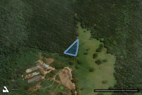 Imagem de satélite de FAZENDA SANTO ANTÔNIO DO CAMPESTRE - GLEBA "3" em Pedra Bela - SP