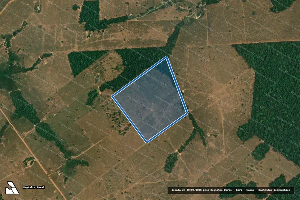 Imagem de satélite de SITIO ESTANCIA FERREIRA - Parte 1 em Juruena - MT