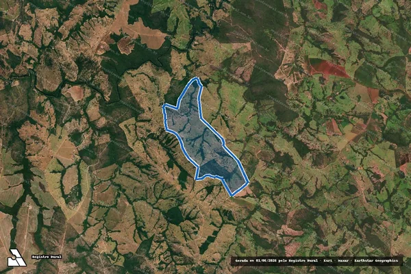 Imagem de satélite de FAZENDA CAMPOS LIMPOS DO VERISSIMO, LAGINHA E TAMBORIL - Parte 1 em Catalão - GO