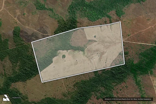 Imagem de satélite de FAZENDA BOA FÉ II - Faz Boa Fé II em Dois Irmãos do Tocantins - TO