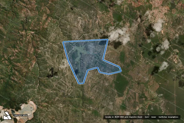 Imagem de satélite de Fazenda Tumbica - Fazenda Tumbica em Riacho dos Machados - MG