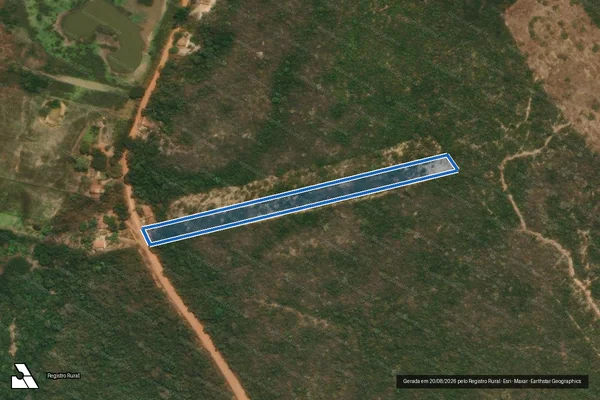 Imagem de satélite de FAZENDA COVA DE CANA  / GLEBA "B"