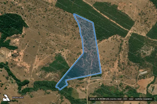 Imagem de satélite de Fazenda Sant Ana da Prata - Parcela 1 em Conceição do Pará - MG