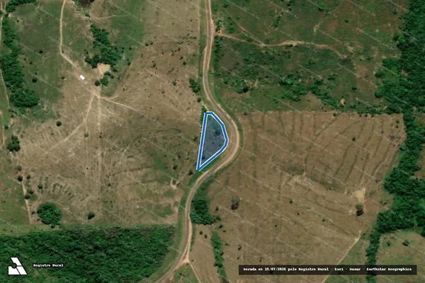 Imagem de satélite de FAZENDA CRISTO REI - LOTE 23 GLEBA 12 PROJETO JOA - PARTE B em Vitória do Xingu - PA