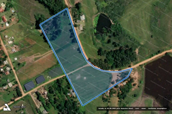 Imagem de satélite de PA Fazenda São Pedro ? Lote 52A - LOTE 52A em Eldorado do Sul - RS