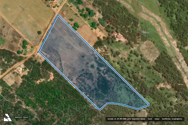 Imagem de satélite de FAZENDA CANTO DO UMAI - Parte 2 em Açu - RN