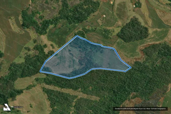 Imagem de satélite de Lote 302 ? Projeto de Assentamento Eli Vive I - LOTE 302 em Londrina - PR