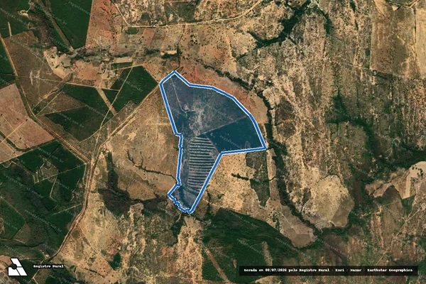 Imagem de satélite de Fazenda Boa Esperança - Fazenda Boa Esperança em Curvelo - MG