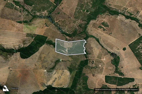 Imagem de satélite de FAZENDA SÃO JOSÉ, CONSISTENTE NO LOTE 11B, LOTEAMENTO FAZENDA SANTO ANTÔNIO, GLEBA 03, 3ª ETAPA - 001 em Sucupira - TO