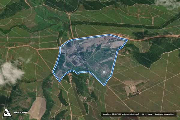 Imagem de satélite de Fazenda Miriri - Fazenda Miriri ? Sede em Santa Rita - PB