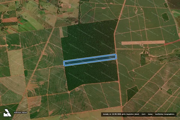 Imagem de satélite de FAZENDA AMAPUVO - PARCELA RL 06 em Marilena - PR