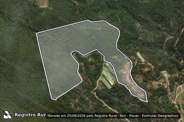 Imagem de satélite de Fazenda Santa Judith - Parte 1 em São Bento do Sapucaí - SP