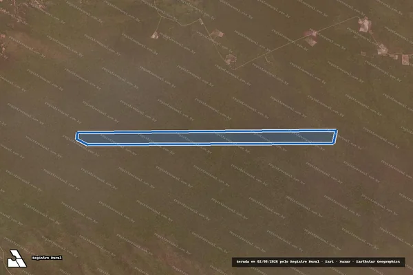 Imagem de satélite de FAZENDA SUCUMBIDO - Parte 1 em São Braz do Piauí - PI