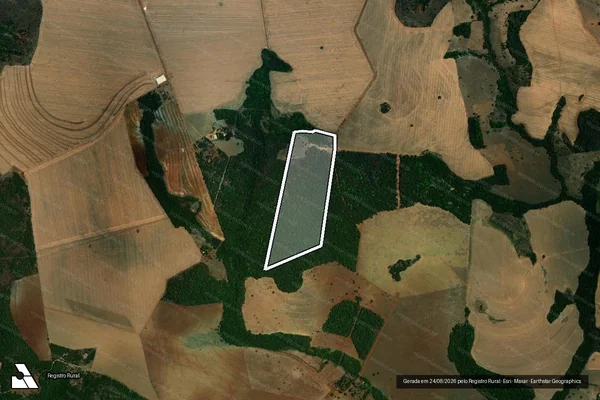Imagem de satélite de FAZENDA ESTREITO PONTE DE PEDRAS PONTAL - Gleba 5 em Rio Verde - GO
