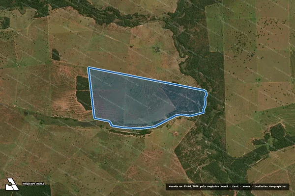 Imagem de satélite de FAZENDA DON NILO - Fazenda Don Nilo em Camapuã - MS