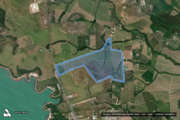 Imagem de satélite de FAZENDA GRACIOSA I - PARCELA 02 em Linhares - ES