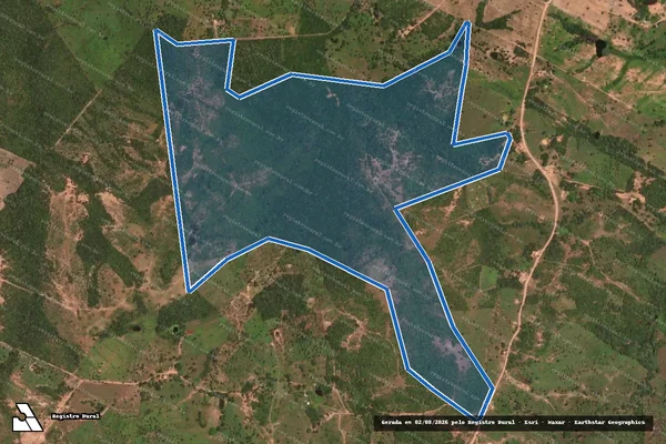 Imagem de satélite de Fazenda Cabeceiras - 001 em São Raimundo das Mangabeiras - MA