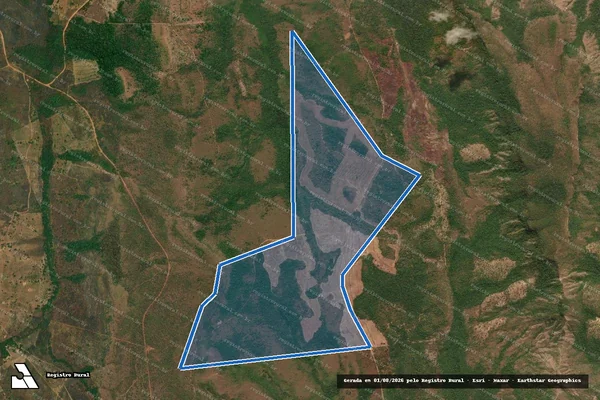 Imagem de satélite de LOTE 27 DO LOTEAMENTO TODOS OS SANTOS, GLEBA 02, FLS. 01 - Lote 27 Parte 2 em Miracema do Tocantins - TO