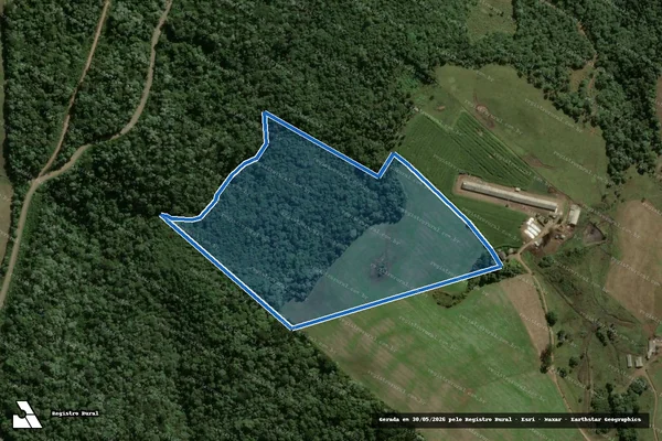 Imagem de satélite de GRANJA CARATUVA - GRANJA CARATUVA em Passos Maia - SC