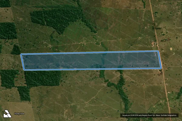 Imagem de satélite de LOTE 15 GLEBA 04 GLEBA D?JARU UARU SETOR REDENÇÃO II - LOTE 15 GLEBA 04 GLEBA D?JARU UARU SETOR REDENÇÃO II em Alvorada D'Oeste - RO