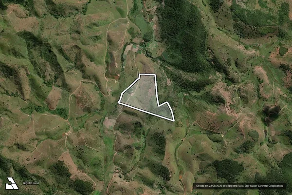 Imagem de satélite de Fazenda Santaninha - Parcela II em Teófilo Otoni - MG