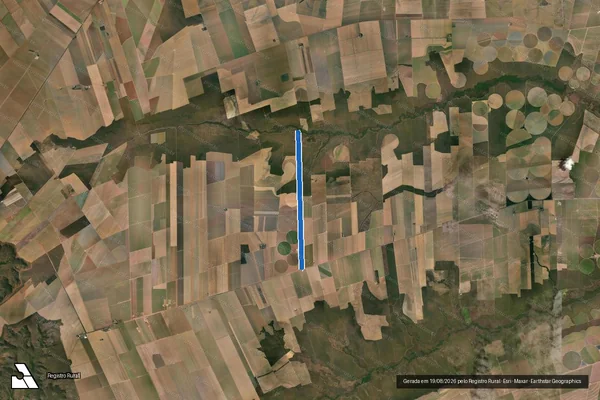 Imagem de satélite de Fazenda Rondonense - Fazenda Rondonense II em Luís Eduardo Magalhães - BA