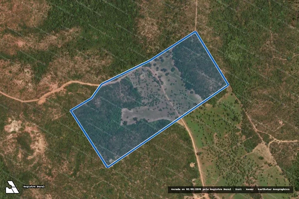 Imagem de satélite de FAZENDA RAPOSA - Parcela 1 em Sambaíba - MA