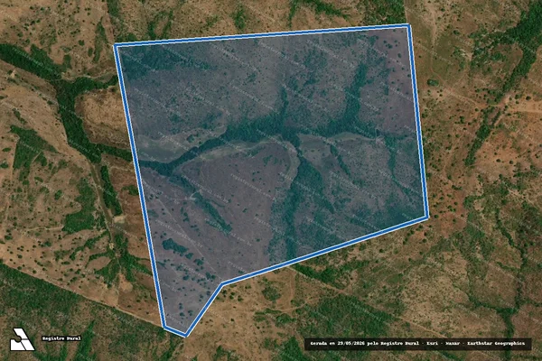Imagem de satélite de Lote n° 131, 4ª Etapa, Gleba 01, do Loteamento Toriberó - Parte 1 em Santa Rita do Tocantins - TO