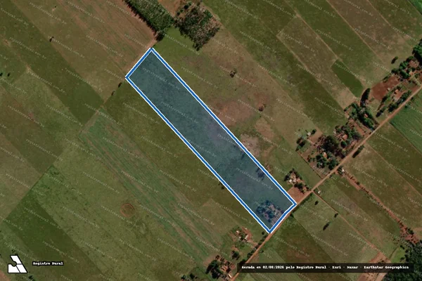 Imagem de satélite de Lote 203 ? Projeto de Assentamento Eldorado I - Lote 203 em Sidrolândia - MS