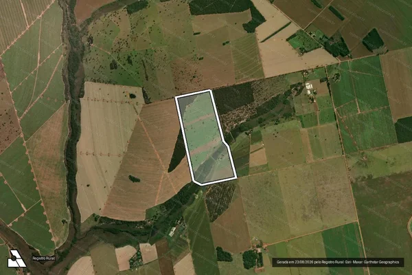 Imagem de satélite de Fazenda Boa Vista - Fazenda Boa Vista em Paraíso das Águas - MS