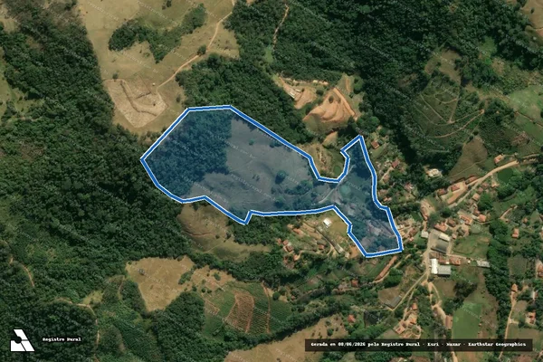 Imagem de satélite de Sítio São José - Parte 1 em Amparo - SP