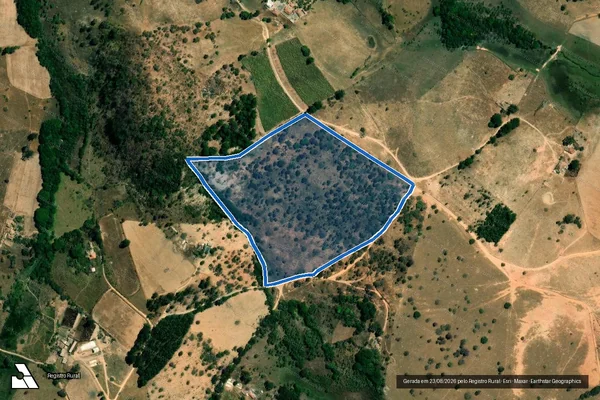 Imagem de satélite de SÍTIO POUSO ALEGRE - Parte 1 em Formiga - MG