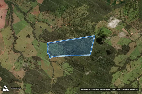 Imagem de satélite de FAZENDA SÃO BENTO - FAZENDA SÃO BENTO em Pontalina - GO