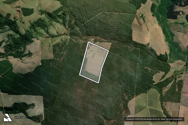 Imagem de satélite de Fazenda Araguaia - Gleba 2 em Itatinga - SP