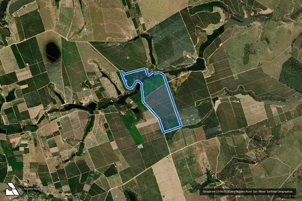 Imagem de satélite de FAZENDA 3 J - Gleba A em Boa Esperança - ES