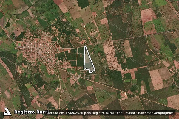 Imagem de satélite de Fazenda Covancas 02 - Parcela 1 em Icaraí de Minas - MG
